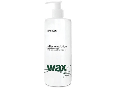 Strictly Professional After Wax Lotion – soothing skincare for post-wax treatments