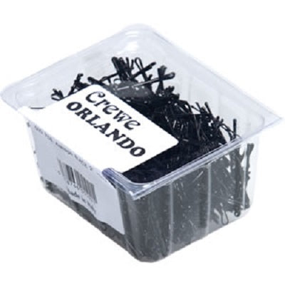 Black Hair Grips or Bobby Pins 2" (BOX OF 500) - Tulipa Hair & Beauty 