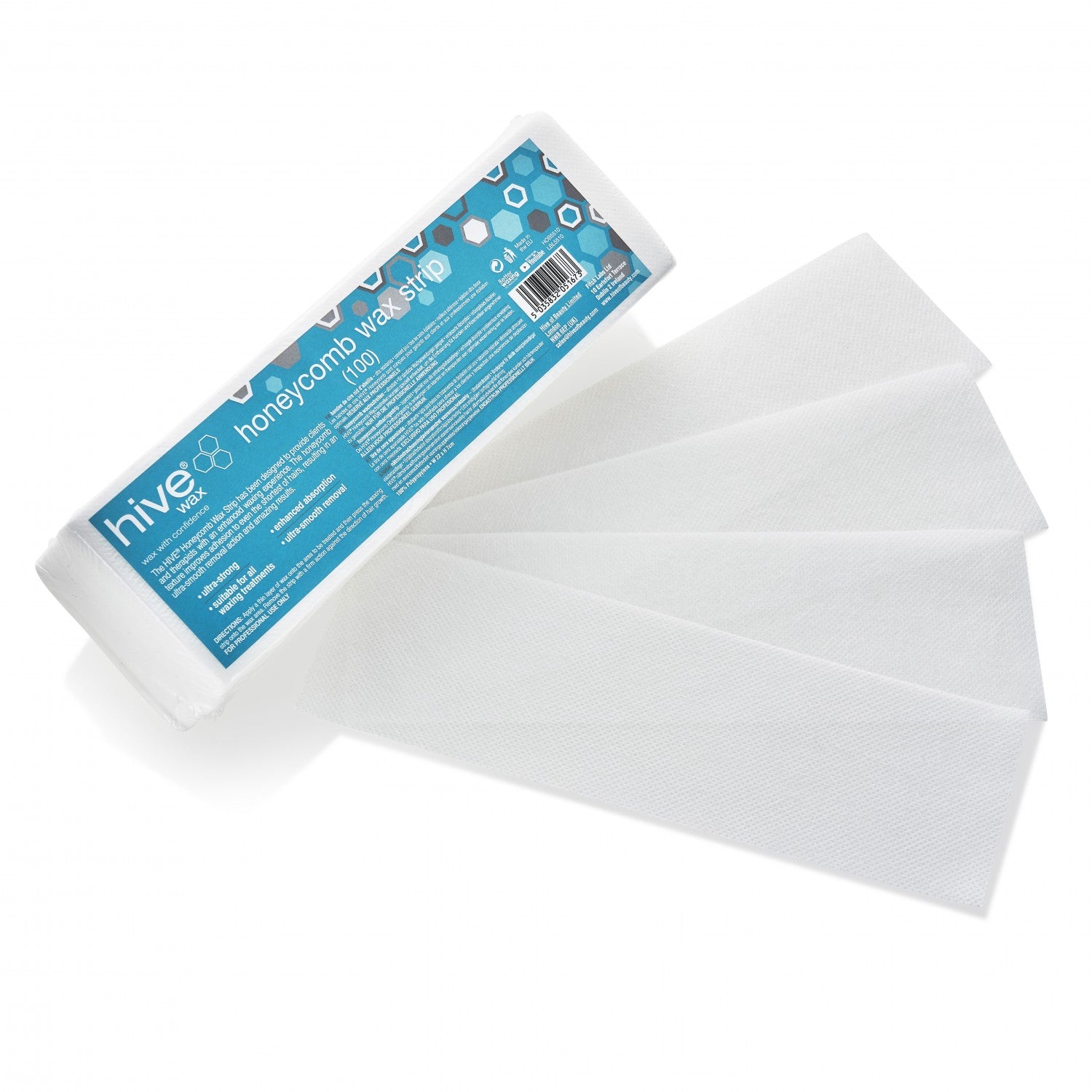 Hive Honeycomb Waxing Strips - 100 - Tulipa Hair & Beauty 