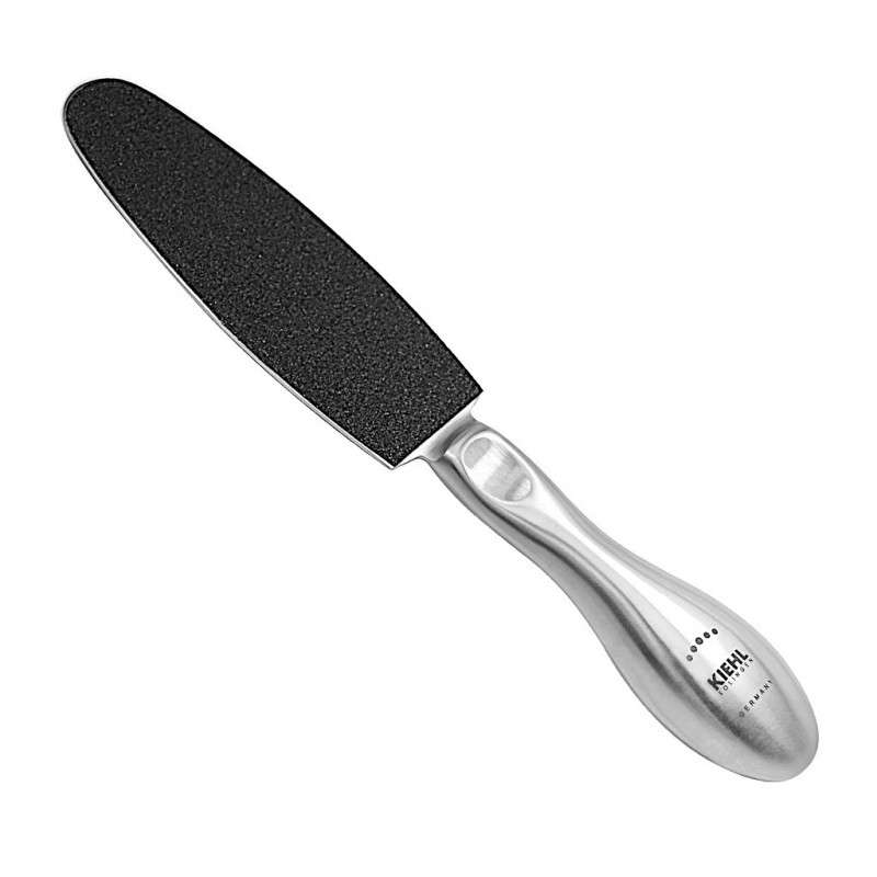 Professional Kiehl pedicure file with various grit surfaces.
