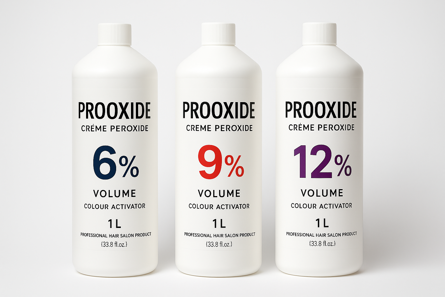 ProOxide Professional Creme Peroxide Colour Activators