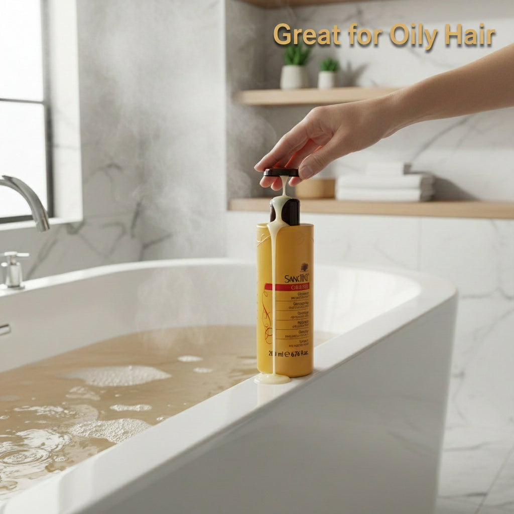 Sanotint Shampoo for Greasy Hair 200ml - Tulipa Hair & Beauty 